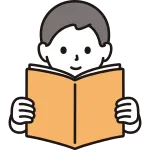 Boy Reading A Book SVG Icon
